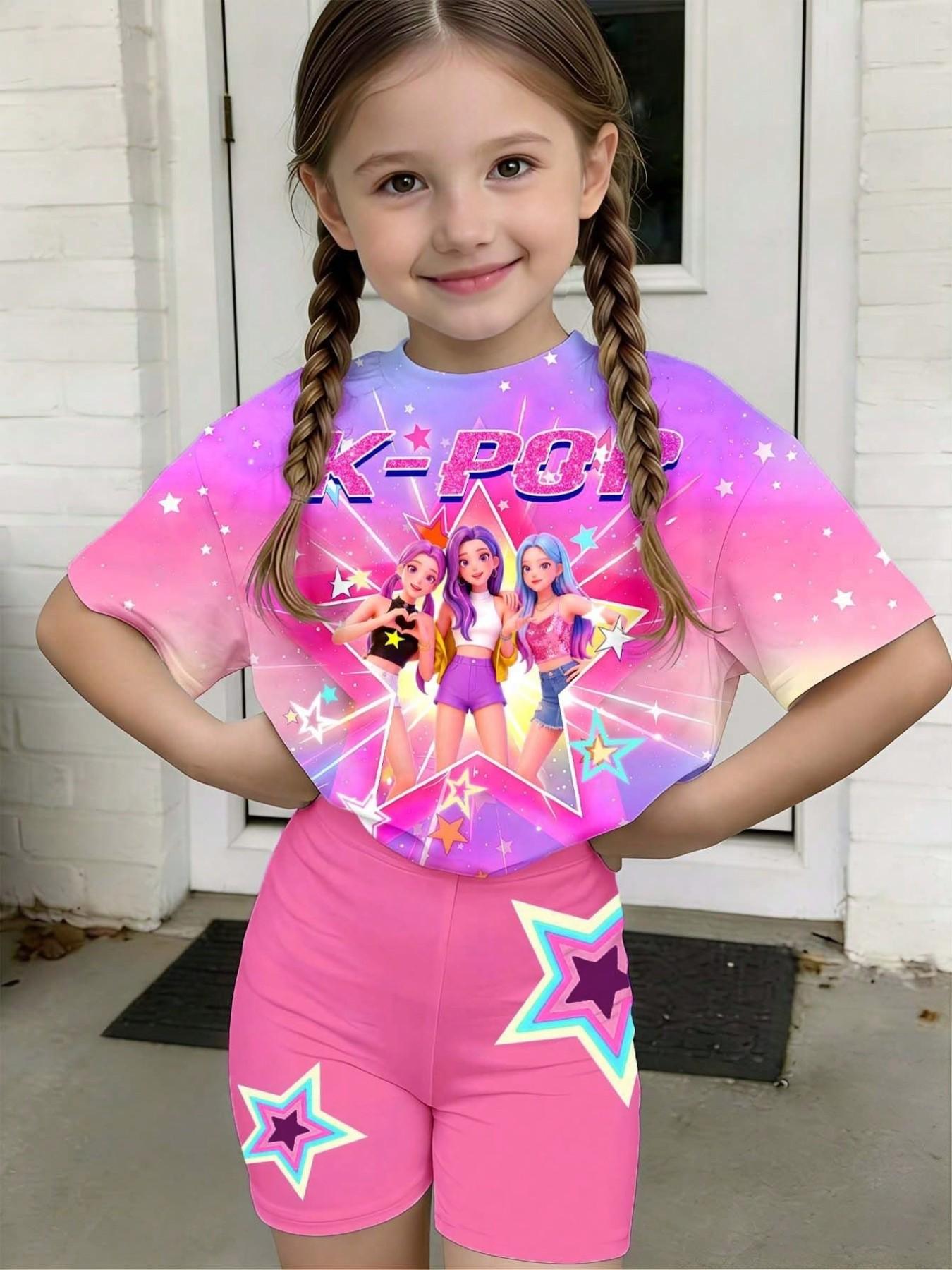 Tie Dye Two Piece - Модный комплект из двух предметов в