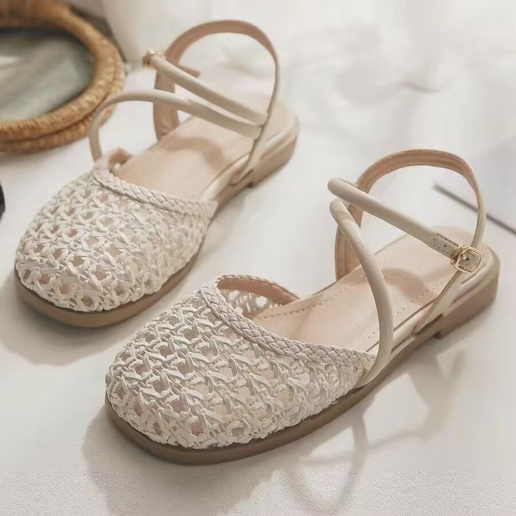 Women'S Fashion Sandals - Женские сандалии во французском стиле с