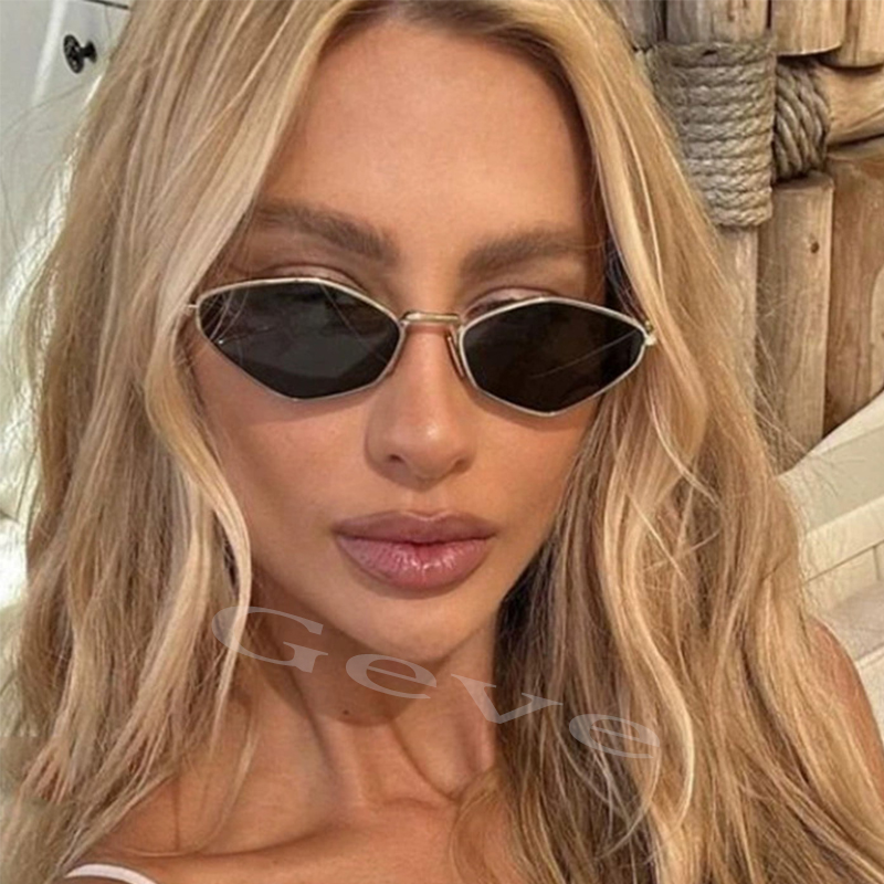 Women'S Fashion Eyewear - Модные многоугольные маленькие солнцезащитные очки, женские