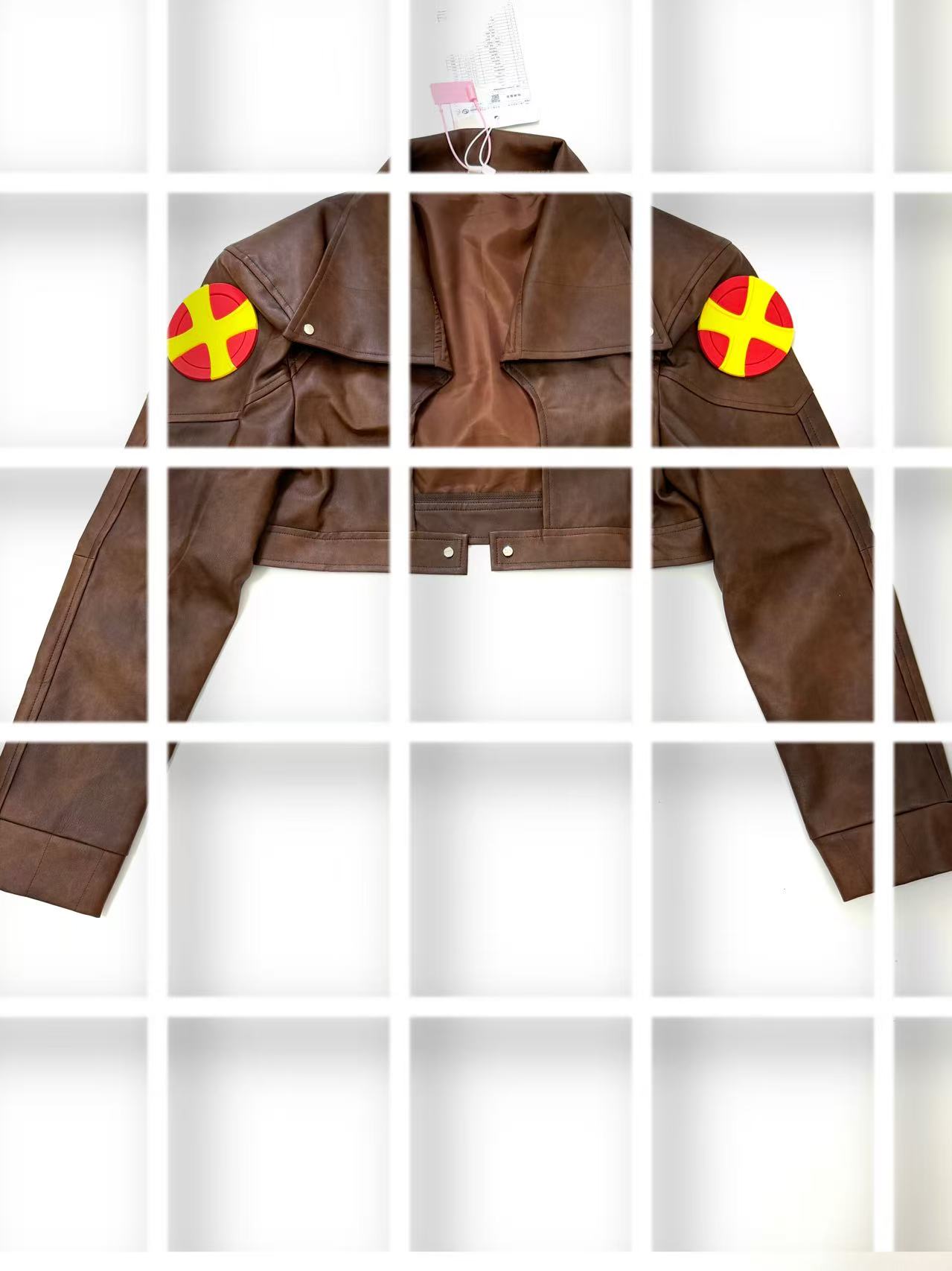 Women'S Fashion Leather Jacket - Костюм для косплея: куртка, пальто, топ,