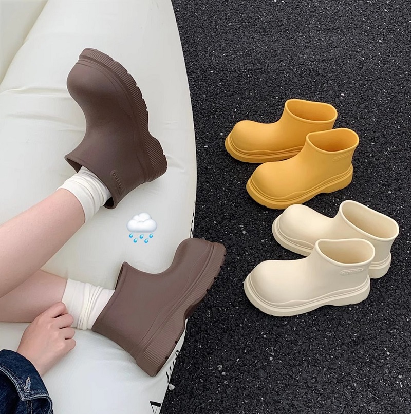 Women'S Fashion Rain Boots - Новые прочные водонепроницаемые женские резиновые ботинки