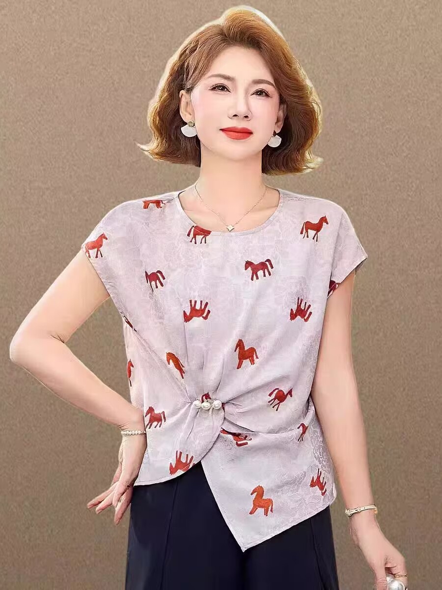 Women Fashion Over 60 - Новый модный летний комплект для мам