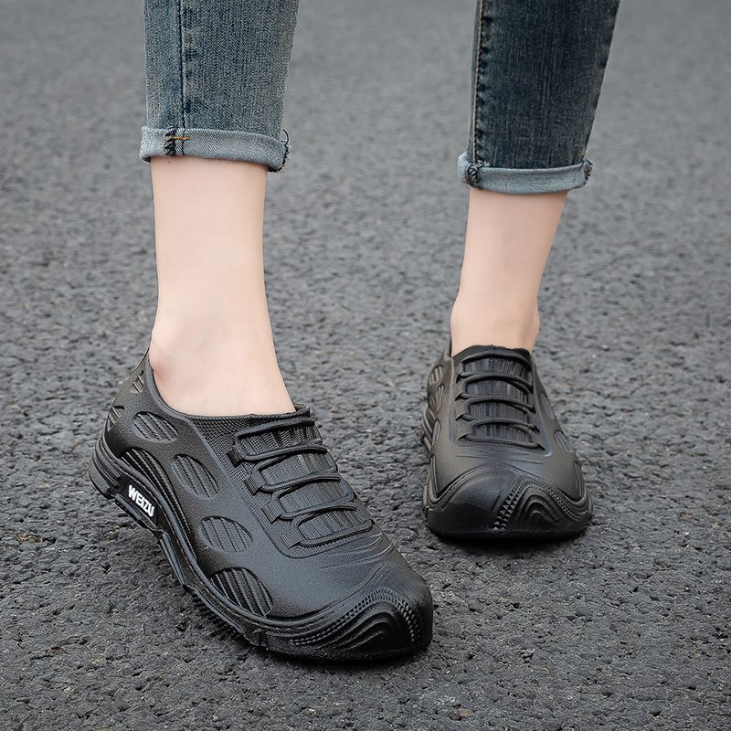Women'S Fashion Rain Boots - Водонепроницаемые резиновые сапоги для женщин, низкие,