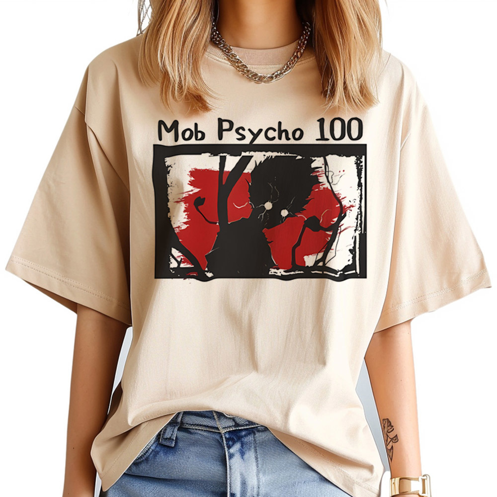 Women'S Fashion In The 80S - Женская футболка Mob Psycho 100 в