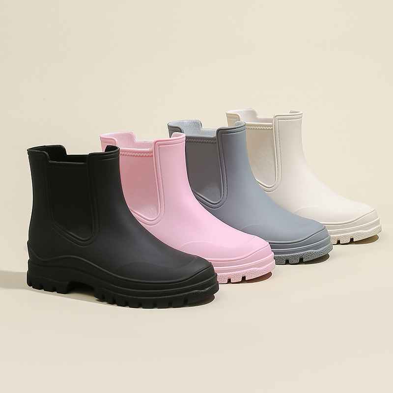 Women'S Fashion Rain Boots - Дождевые сапоги, женские садовые галоши, непромокаемые