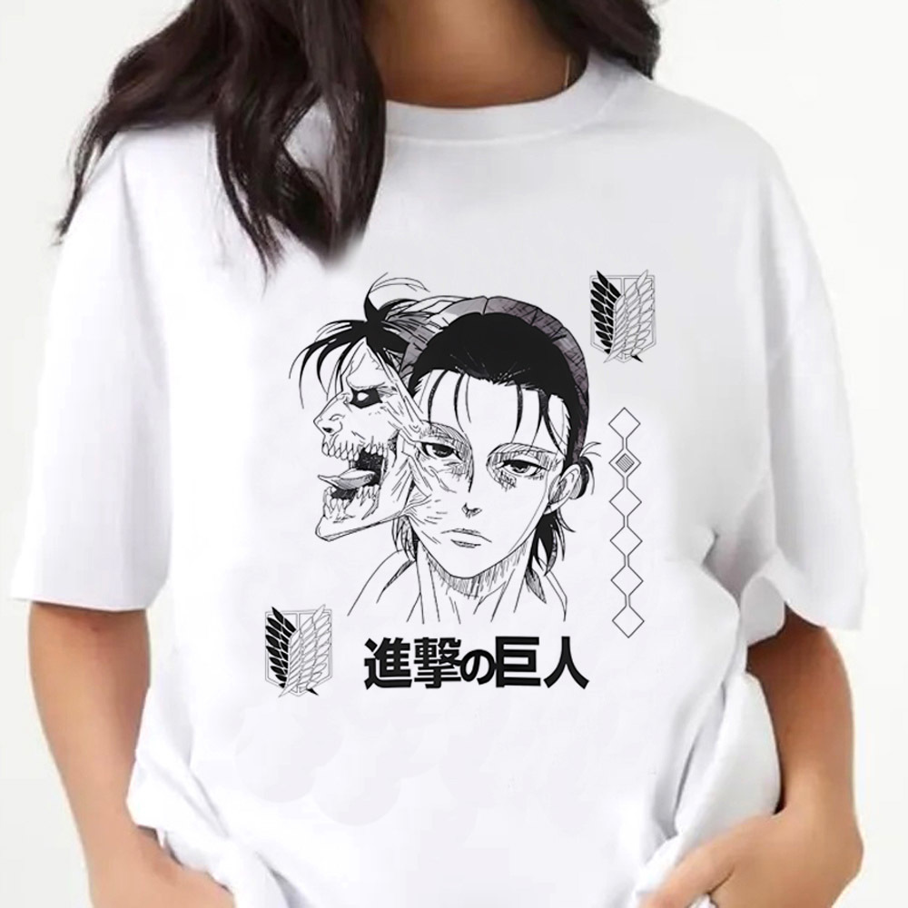 Women'S Fashion In The 80S - Рубашка Attack on Titan для женщин,