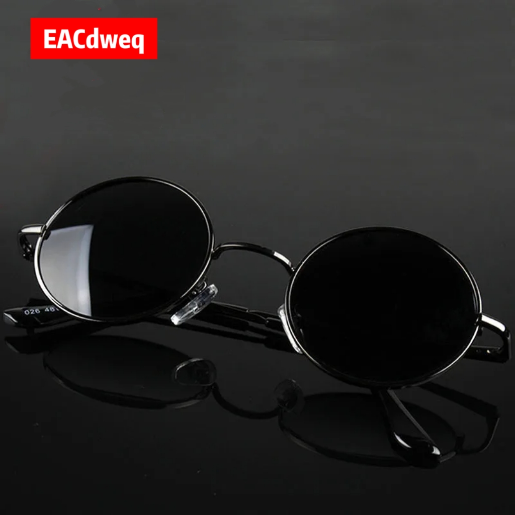 Women'S Fashion Eyewear - Ретро-винтажные круглые солнцезащитные очки для мужчин