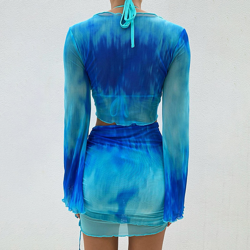 Nsangu сексуальный комплект из – обзор и цена Tie Dye Two Piece
