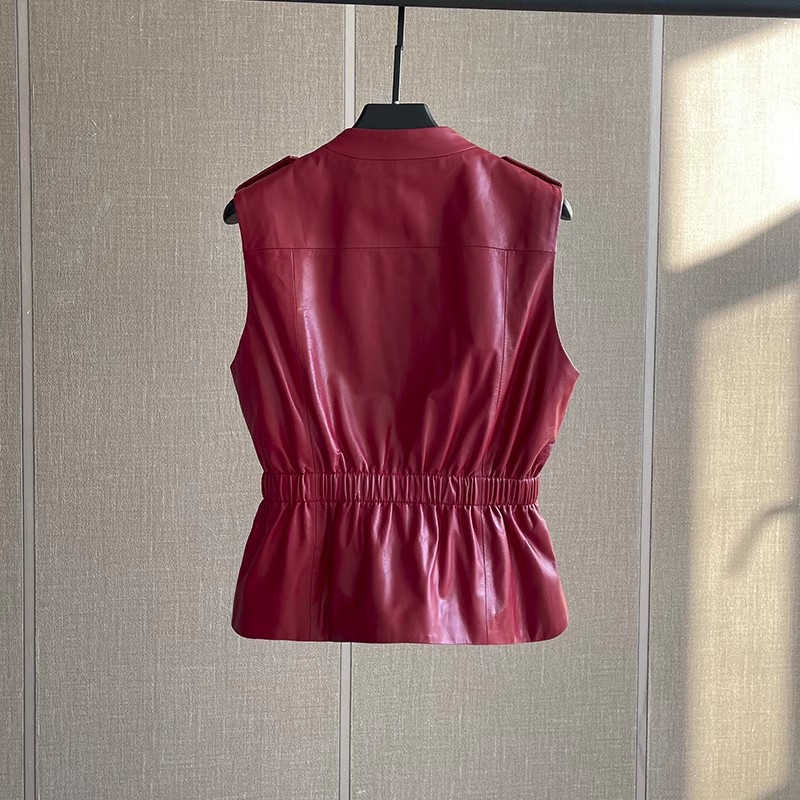 Женский укороченный жилет из н – обзор и цена Women'S Fashion Leather Jacket