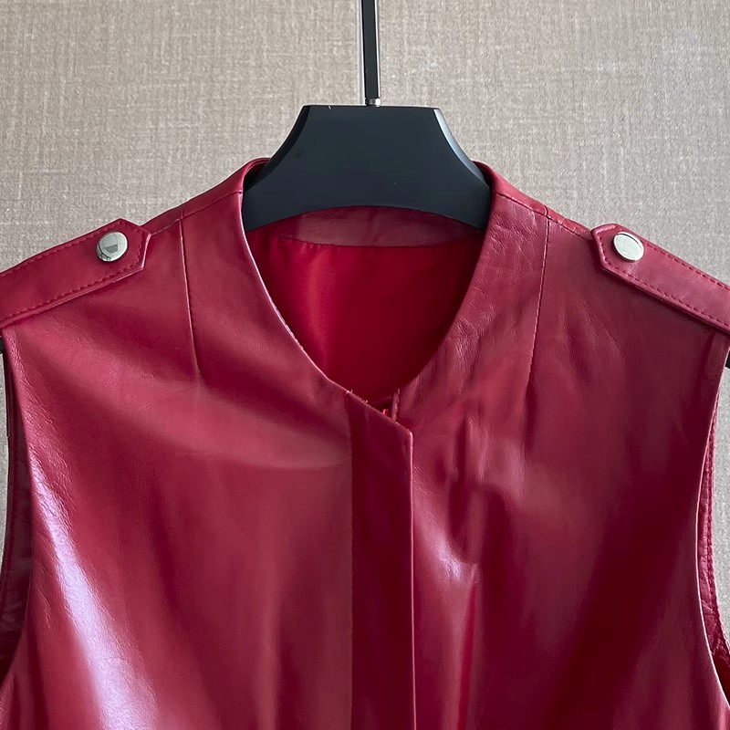 Женский укороченный жилет из н – обзор и цена Women'S Fashion Leather Jacket