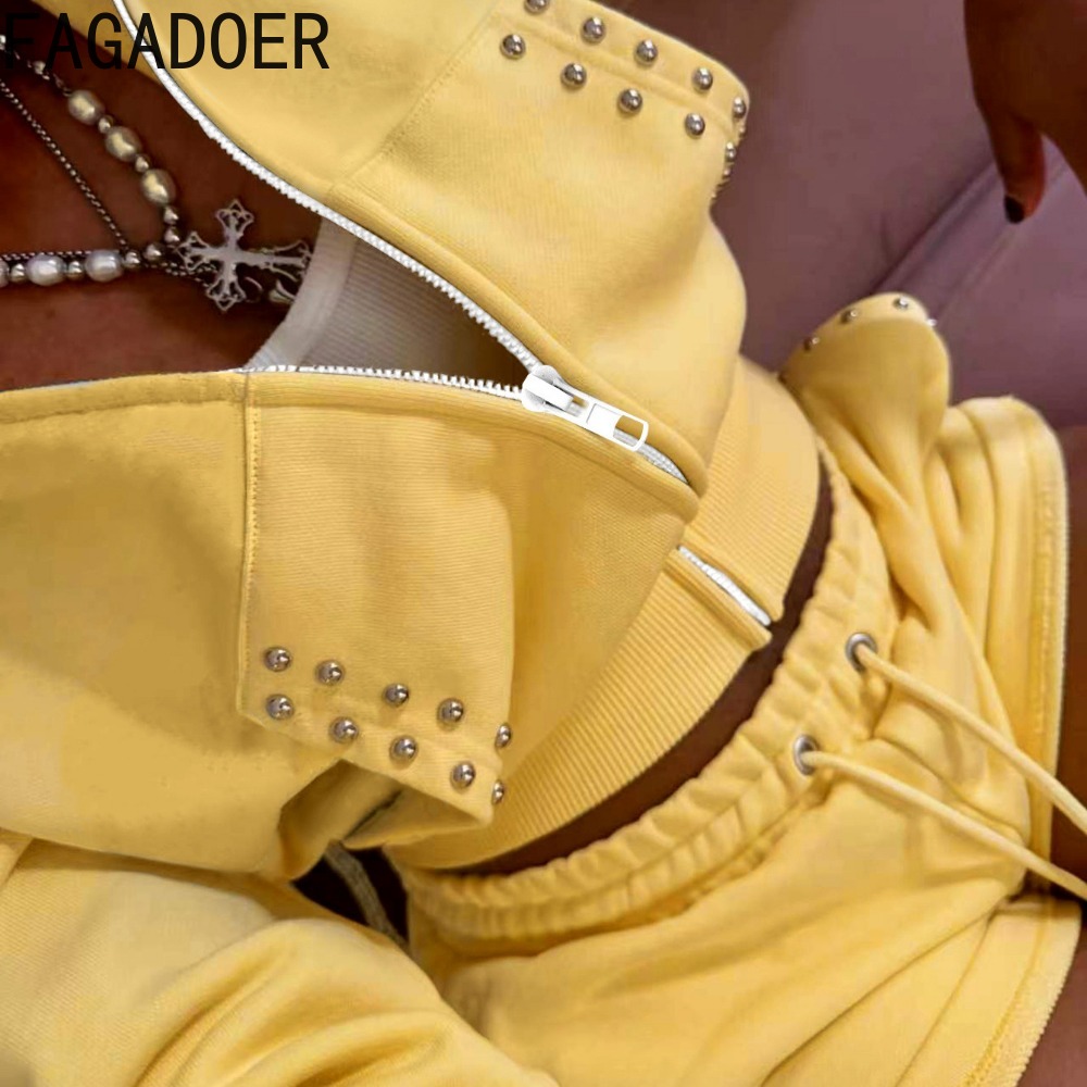 FAGADOER Повседневный спортивн – обзор и цена Women'S Fashion Zip Hoodie