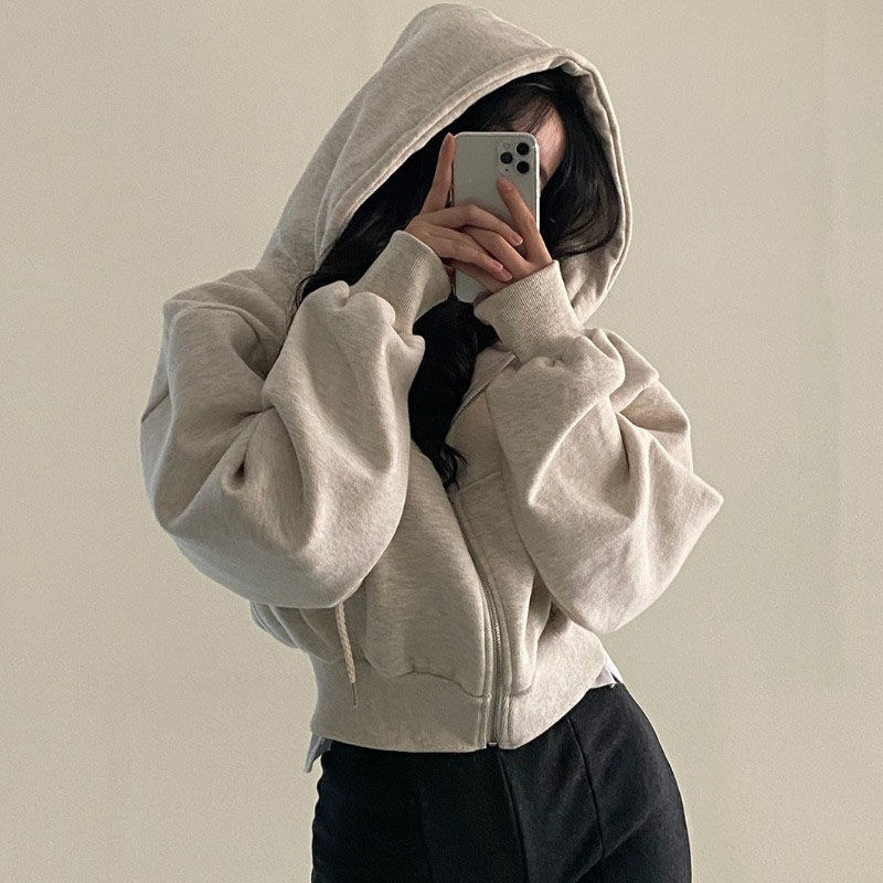 Модная женская толстовка на мо – обзор и цена Women'S Fashion Zip Hoodie