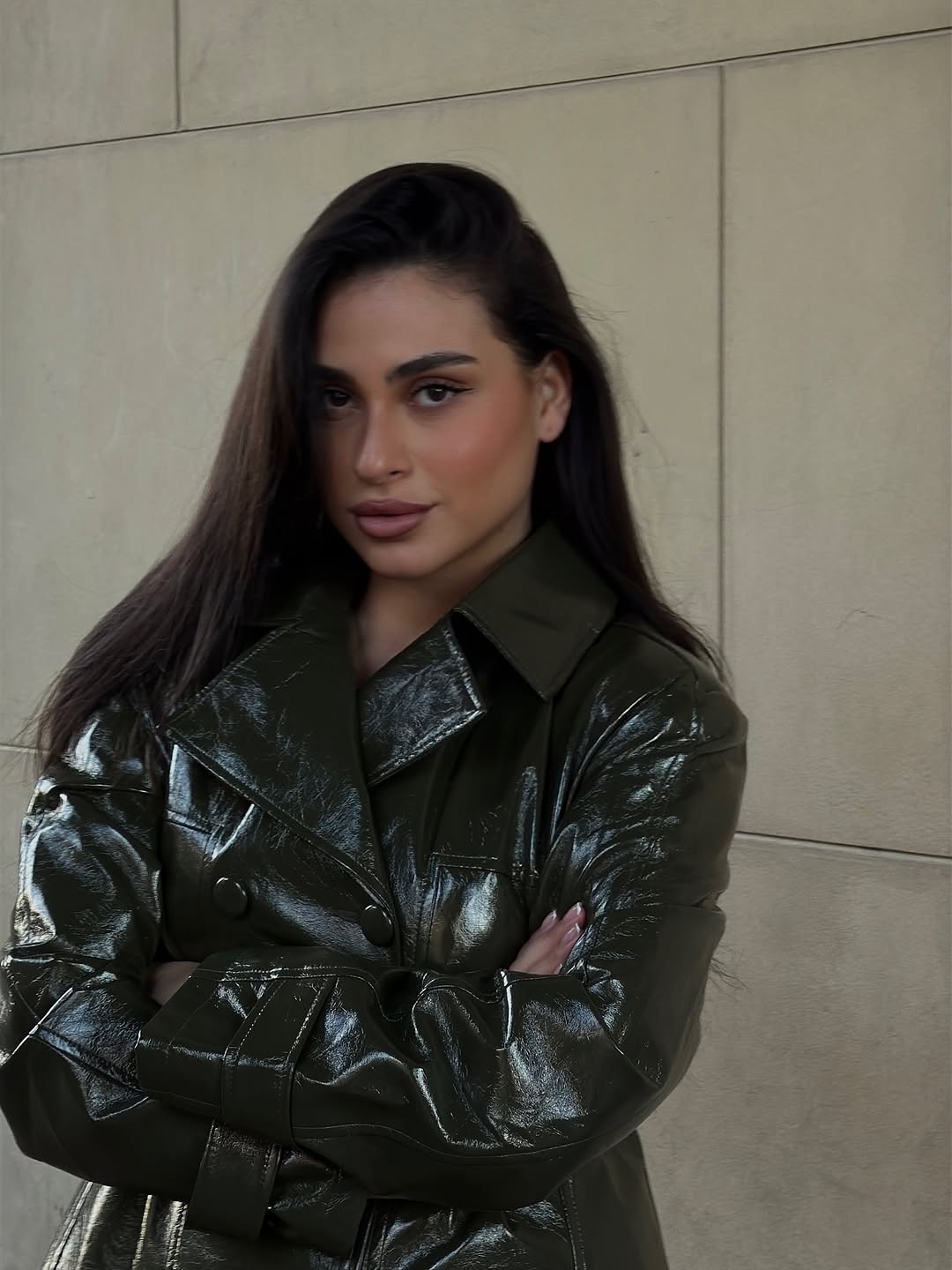 Темно-коричневая юбка из лакир – обзор и цена Women'S Fashion Leather Jacket