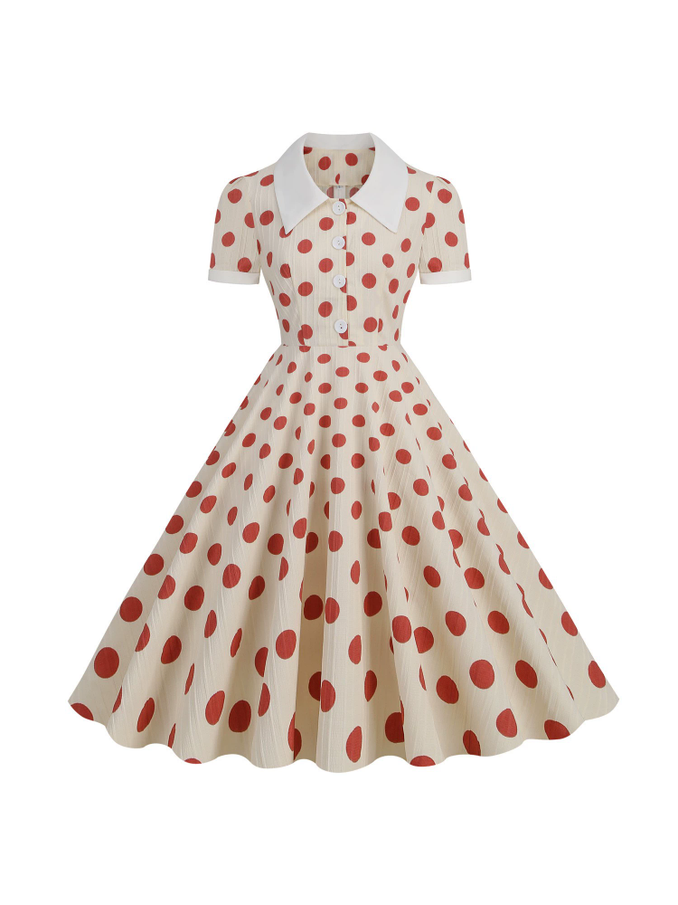 Модное летнее платье в горошек – обзор и цена Women'S Fashion In The 1950S
