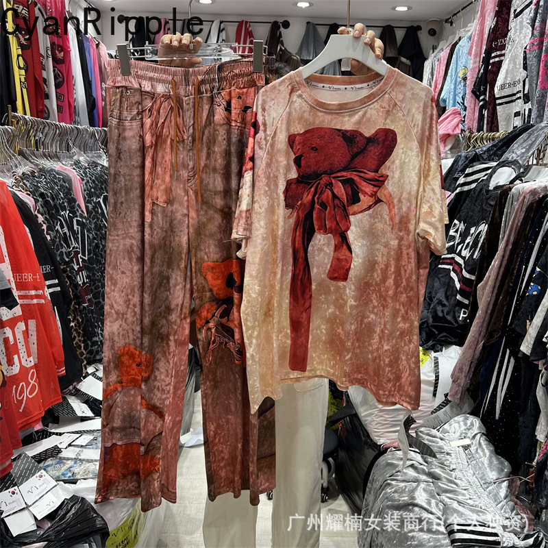 Модный женский комплект из дву – обзор и цена Tie Dye Two Piece