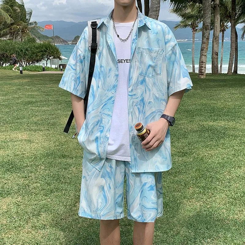 Мужской гавайский пляжный комп – обзор и цена Tie Dye Two Piece