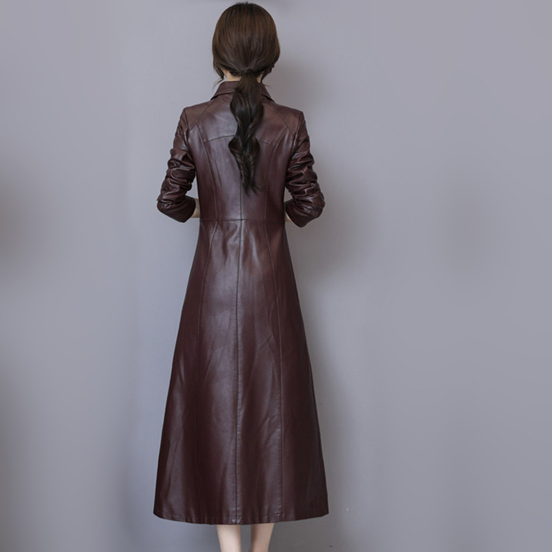 Новый Женщины Дубленка Осень З – обзор и цена Women'S Fashion Leather Jacket
