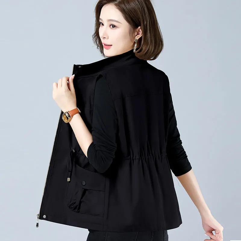 Женский легкий жилет с воротни – обзор и цена Women'S Fashion Utility Vest