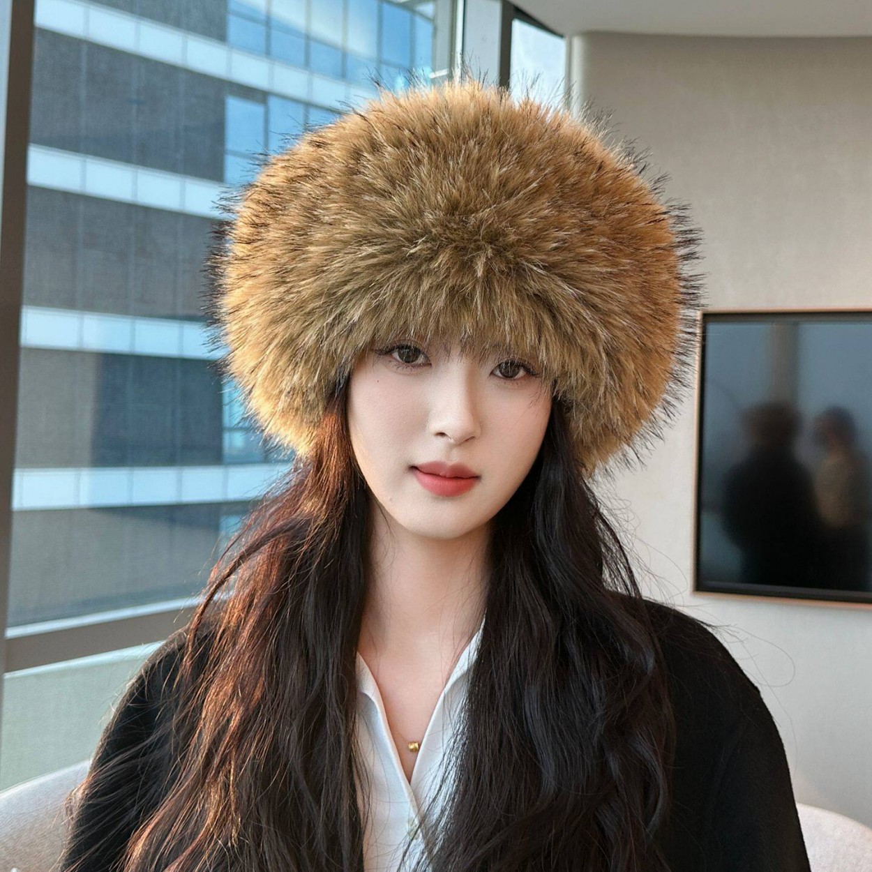Мягкая плюшевая шапка из искус – обзор и цена Women Fashion Hats