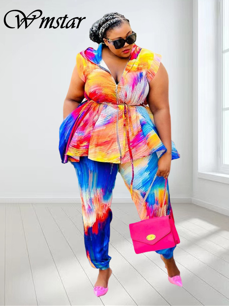 Wmstar Женская одежда, комплек – обзор и цена Tie Dye Two Piece
