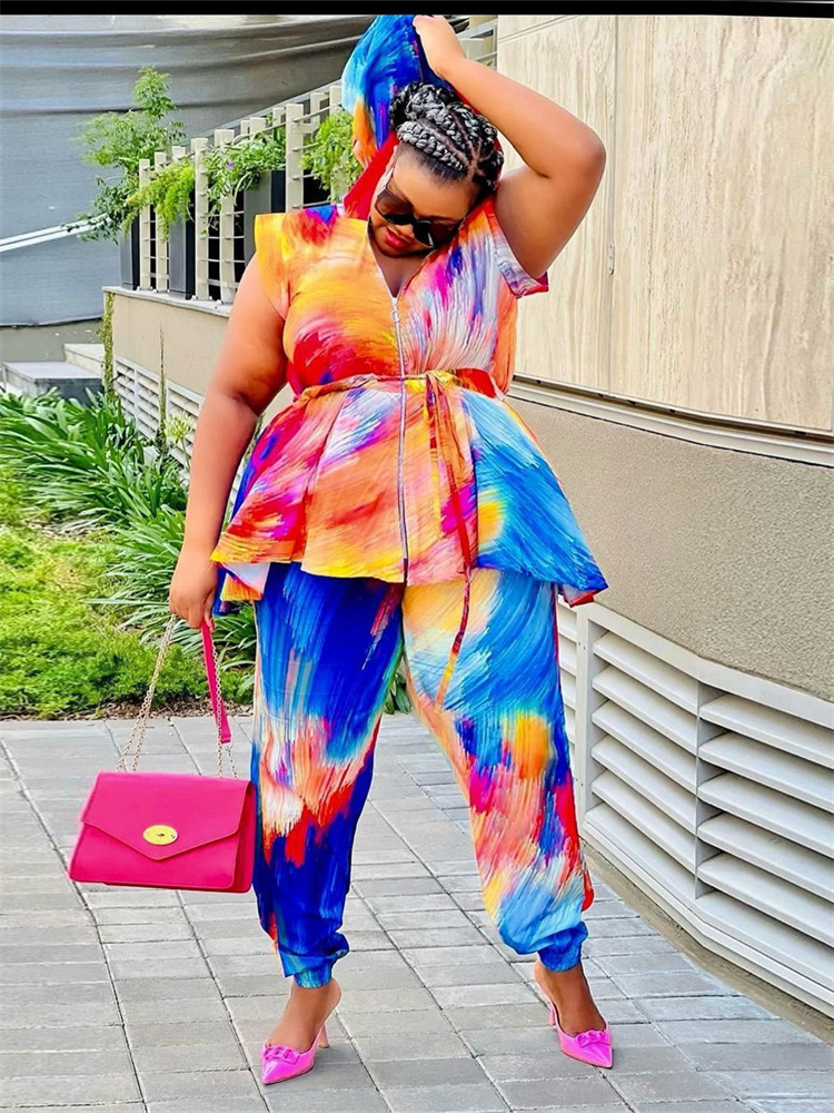 Wmstar Женская одежда, комплек – обзор и цена Tie Dye Two Piece