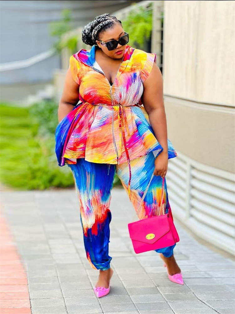 Wmstar Женская одежда, комплек – обзор и цена Tie Dye Two Piece