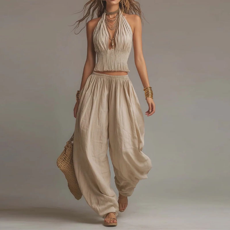Новый комплект в стиле бохо-ши – обзор и цена Tie Dye Two Piece