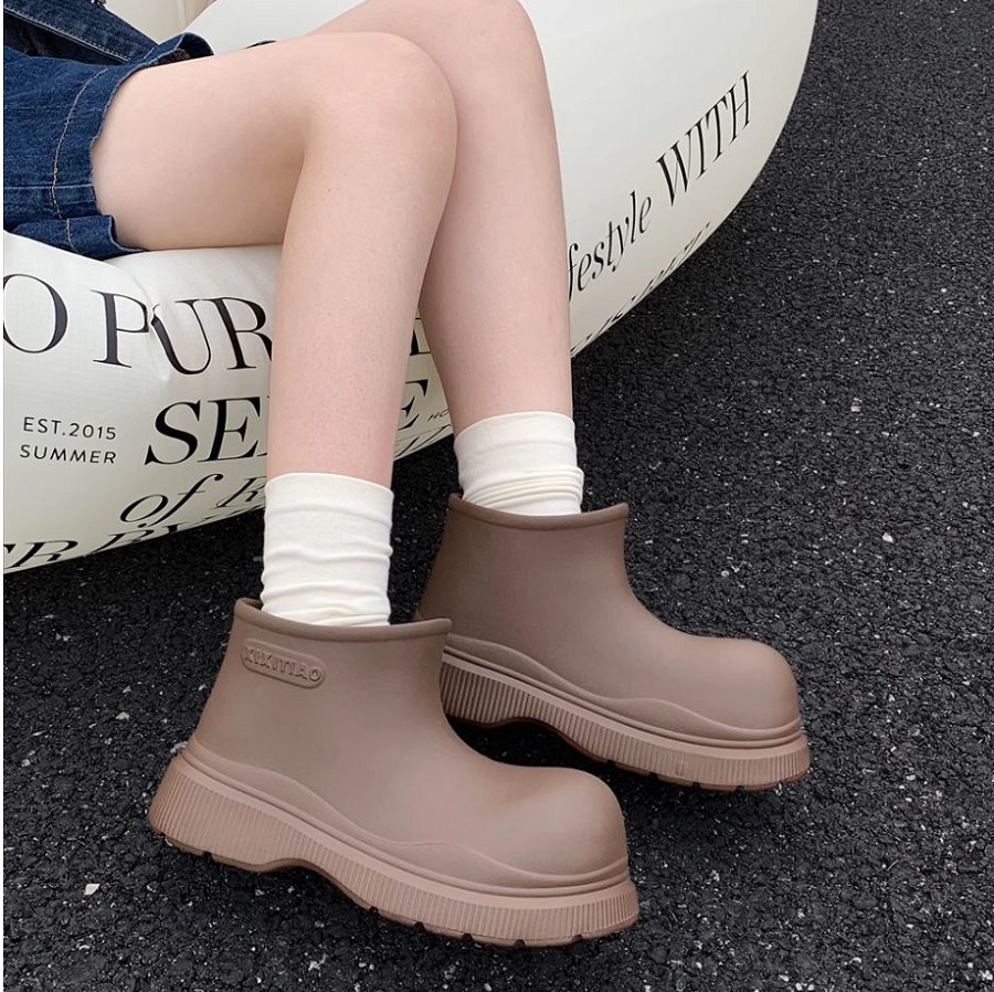 Новые прочные водонепроницаемы – обзор и цена Women'S Fashion Rain Boots