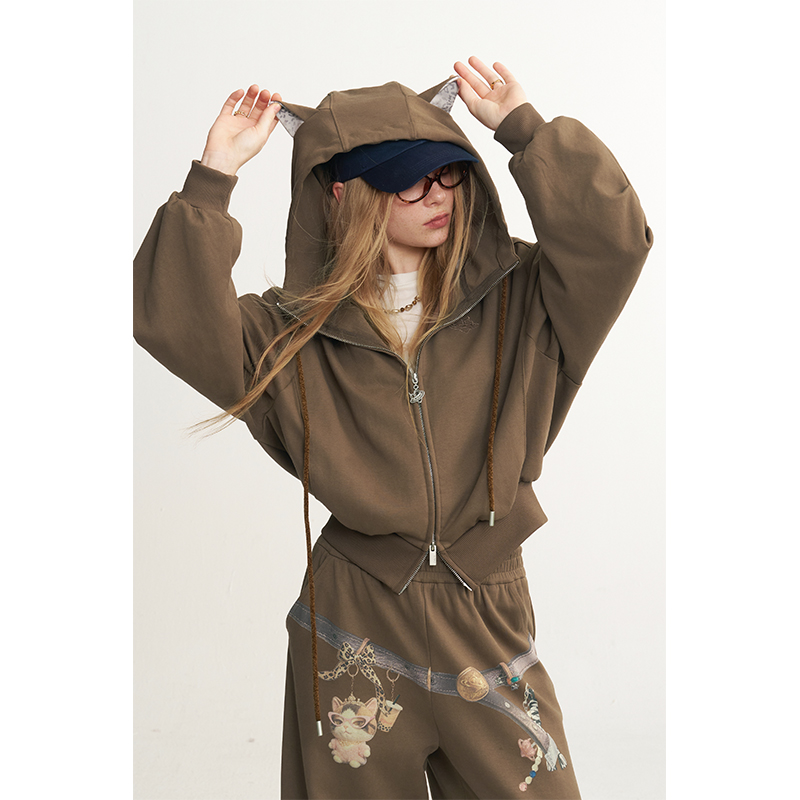 Женский повседневный спортивны – обзор и цена Women'S Fashion Zip Hoodie