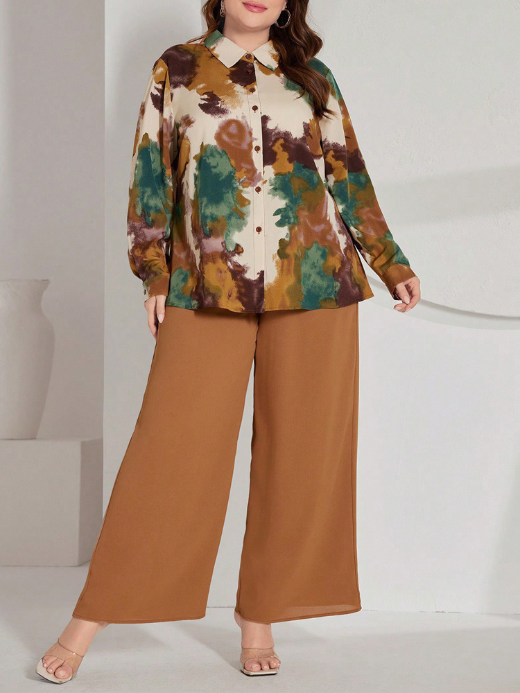 Комплекты женской одежды GIBSI – обзор и цена Tie Dye Two Piece