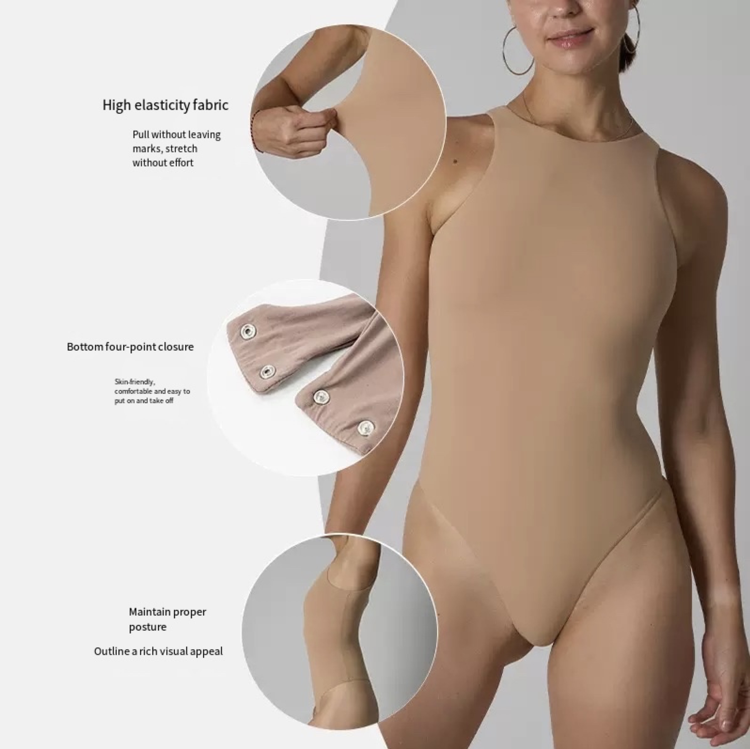 Боди с высоким воротником Y2K, – обзор и цена Turtleneck Bodysuit
