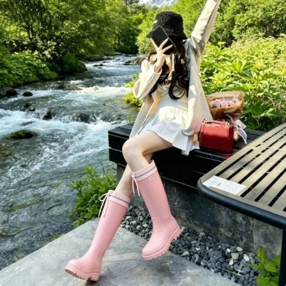 Модные водонепроницаемые женск – обзор и цена Women'S Fashion Rain Boots