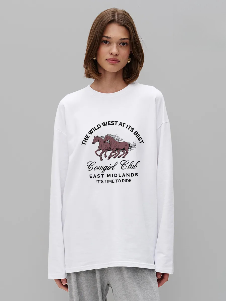 Футболка из 100% хлопка с прин – обзор и цена Women'S Fashion Wild West