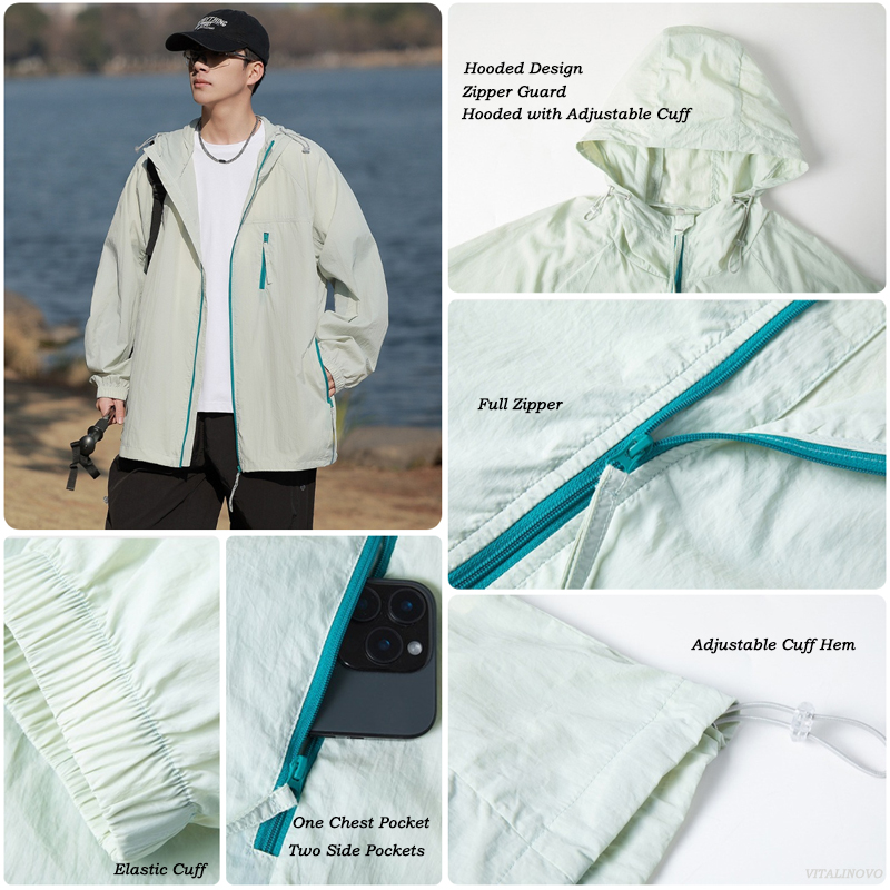 VITALINOVO унисекс уличная вод – обзор и цена Women'S Fashion Zip Hoodie