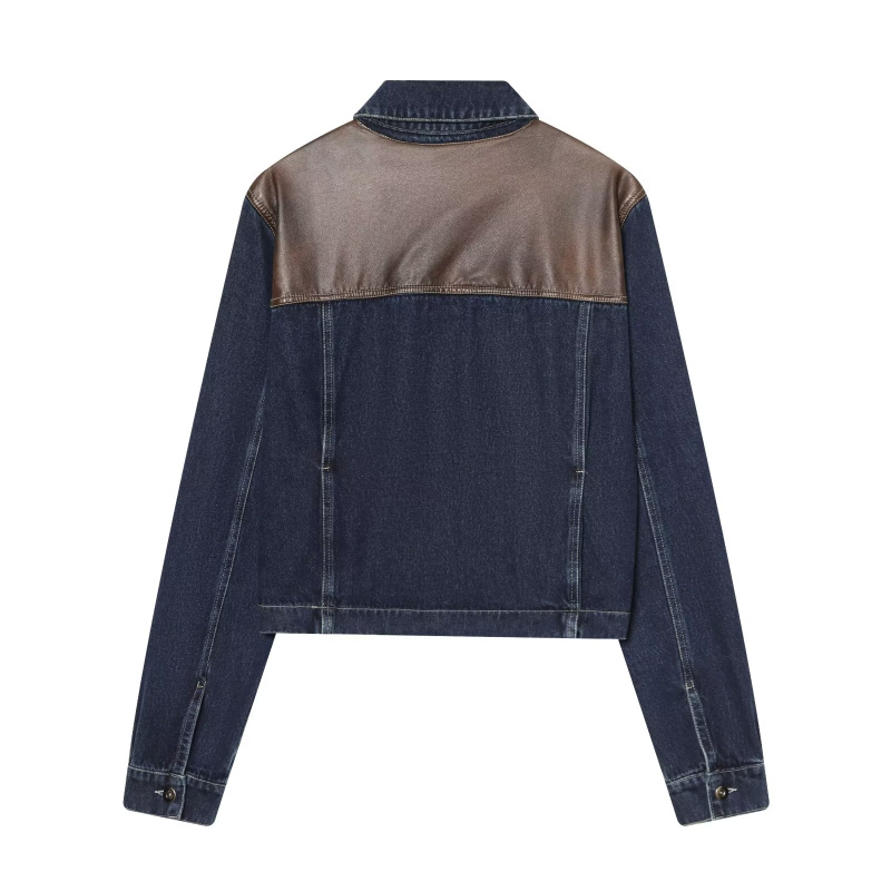 Женский джинсовый комплект ETJ – обзор и цена Women'S Fashion Leather Jacket