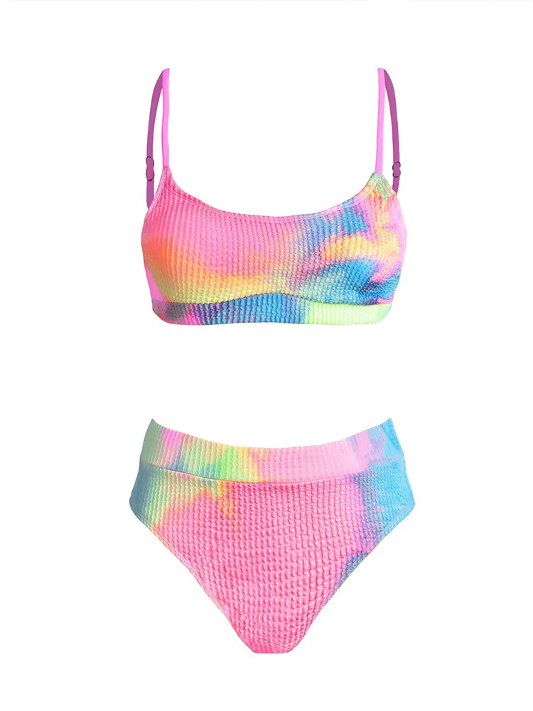 UETEEY сексуальное бикини на т – обзор и цена Tie Dye Two Piece