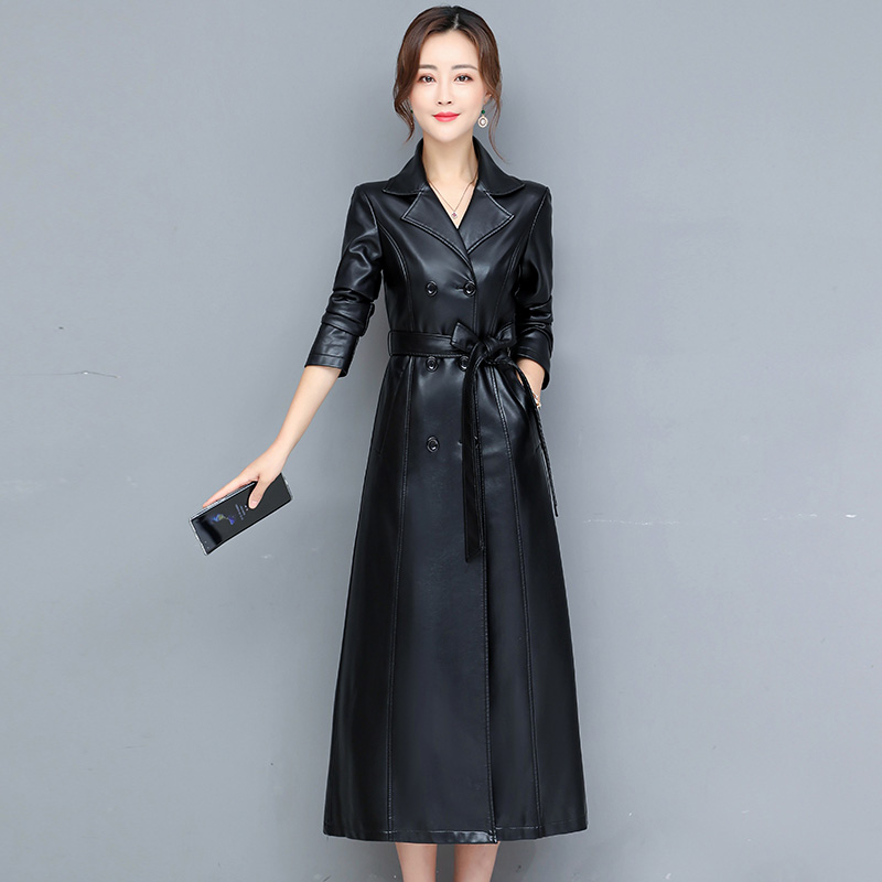 М-7XL Новый Женщины Дубленка В – обзор и цена Women'S Fashion Leather Jacket