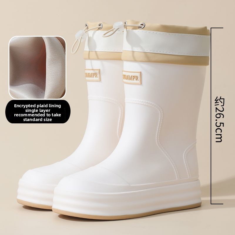 Женские модные нескользящие мя – обзор и цена Women'S Fashion Rain Boots