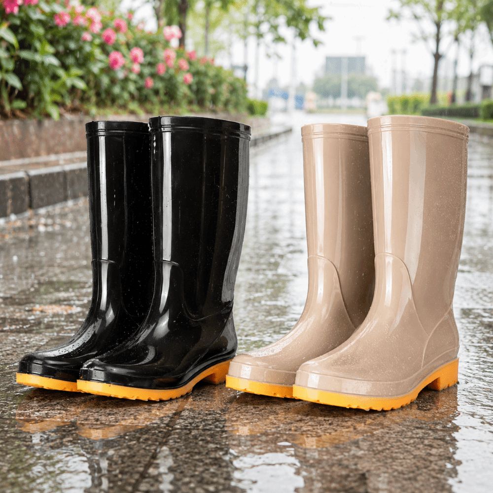 Непромокаемые женские высокие  – обзор и цена Women'S Fashion Rain Boots